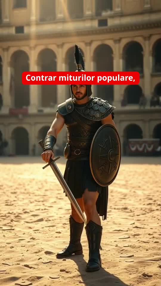Glorie, sânge și spectacol – luptătorii Romei Antice au cucerit arenele și inimile mulțimii! De la gladiatori la bestiari, istoria prinde viață.