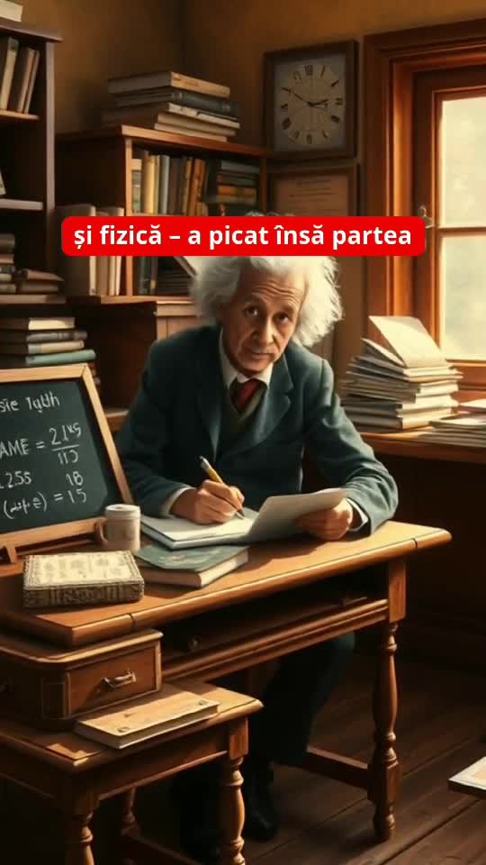 Einstein și matematica – Genialul fizician care stăpânea calculul integral la 15 ani! Află adevărul dincolo de mituri.