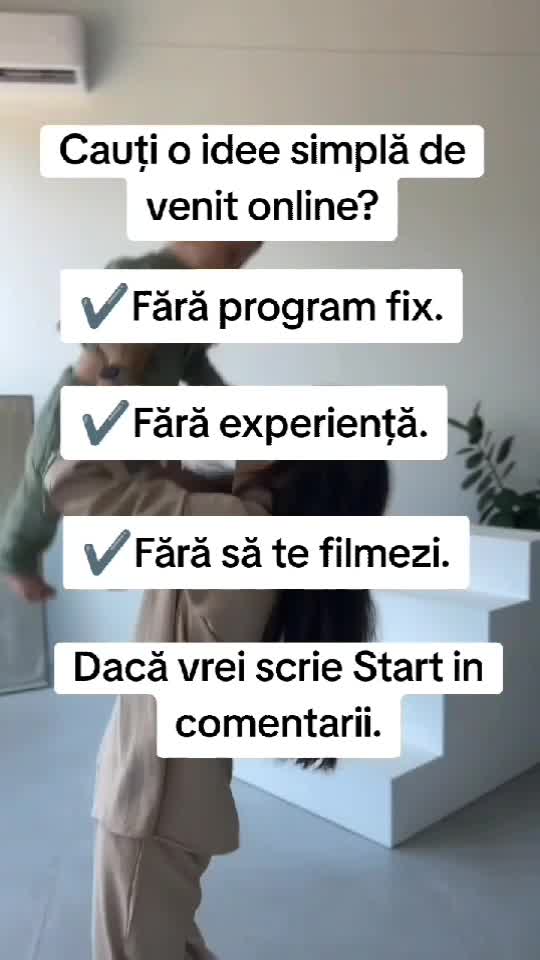 Transformă pasiunea în profit cu doar câteva clipuri pe zi. Construiește-ți viitorul digital chiar acum!”