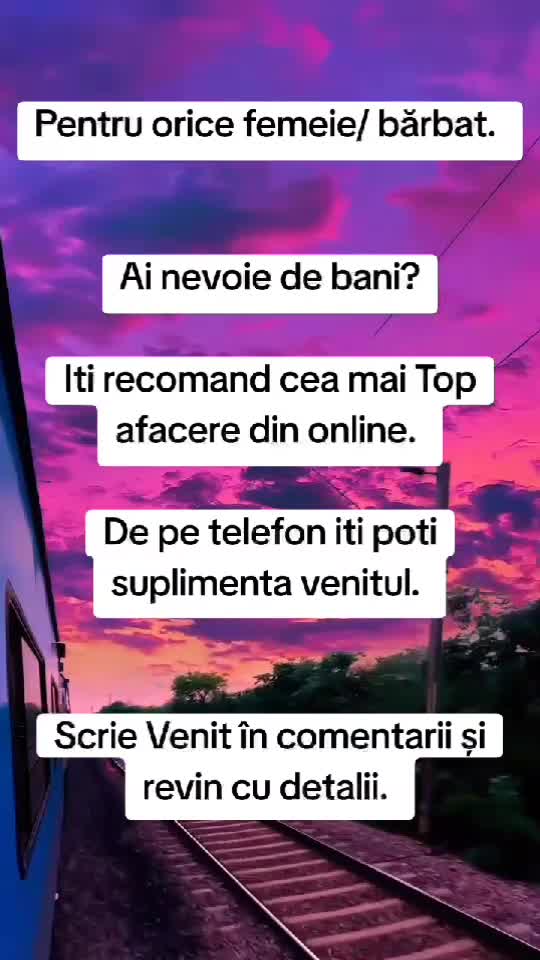 Transformă pasiunea în profit cu doar câteva clipuri pe zi. Construiește-ți viitorul digital chiar acum!”