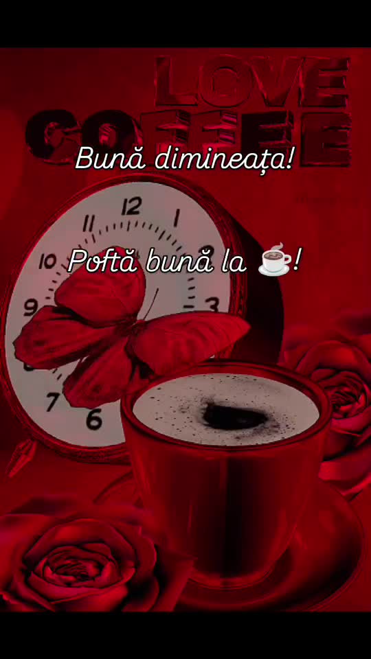 Poftă bună la ☕!