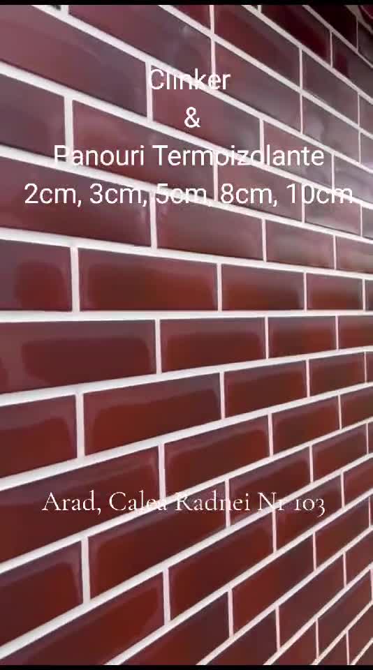 Panouri termoizolante caramida clinker