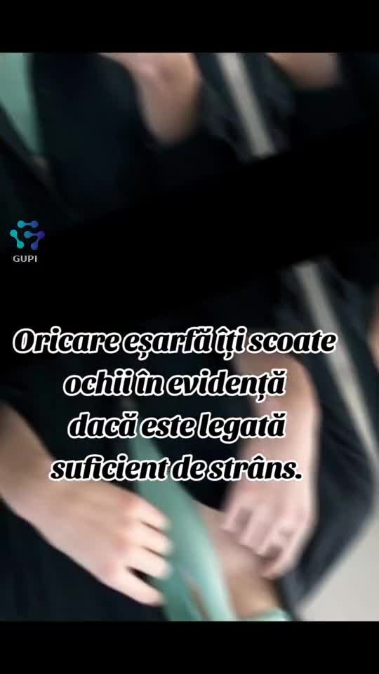 oricare eșarfă îți scoate ochii în evidență...😁😁😁