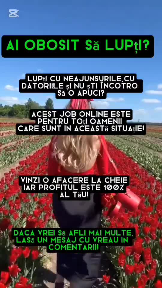 Ai datorii? Nu ști încotro să o apuci? Vrei să îți arăt cum poți face bani online?