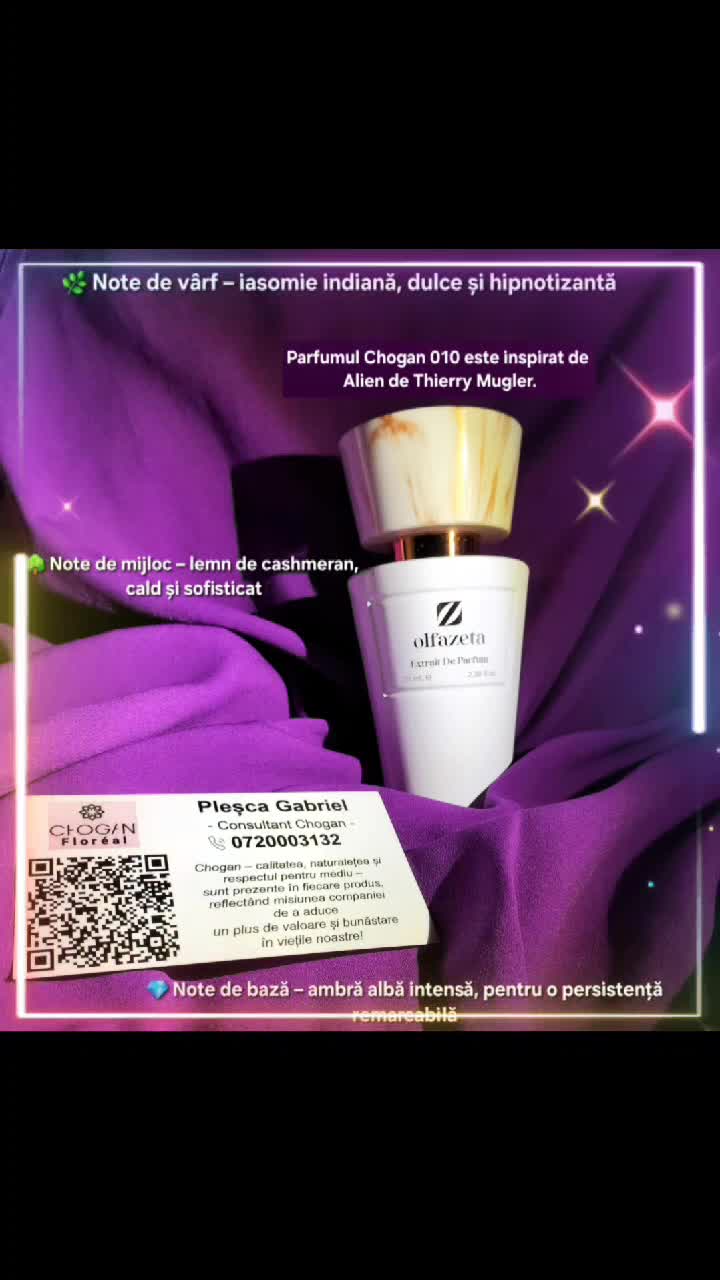 Astăzi, Chogan nu este doar un parfum; este o experiență senzorială care te transportă într-o lume a eleganței autentice și a emoțiilor pure.