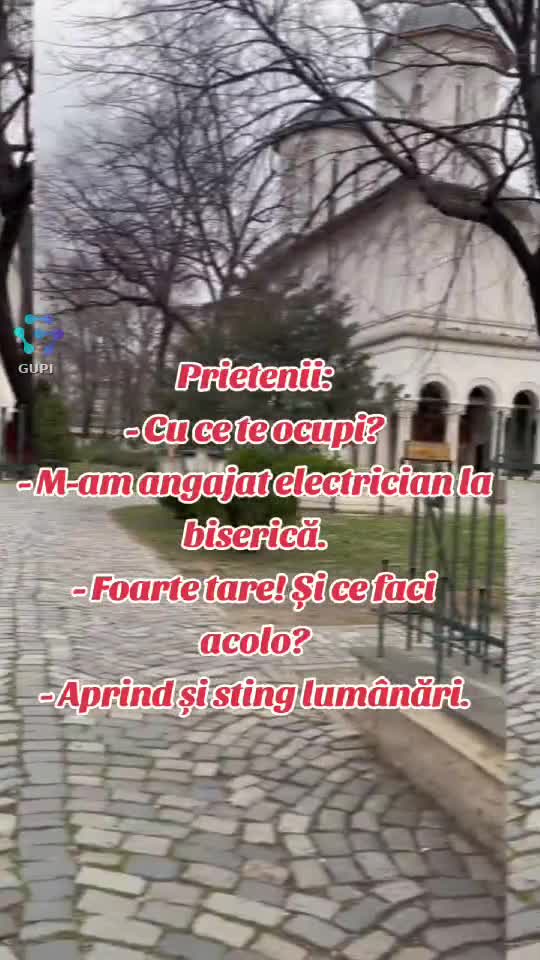 jobul meu... electrician la biserică...😁😁