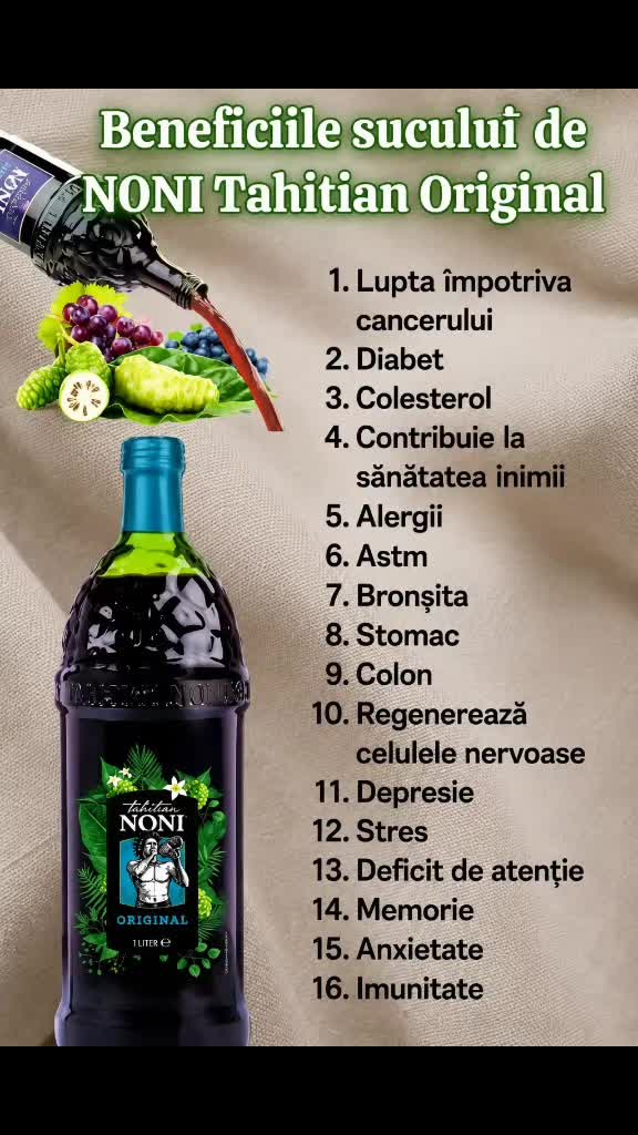 Ai incercat sucul Noni original din Tahiti te provoc să îl încerci pentru beneficiile lui 
Vrei să îl încerci scrie- mi