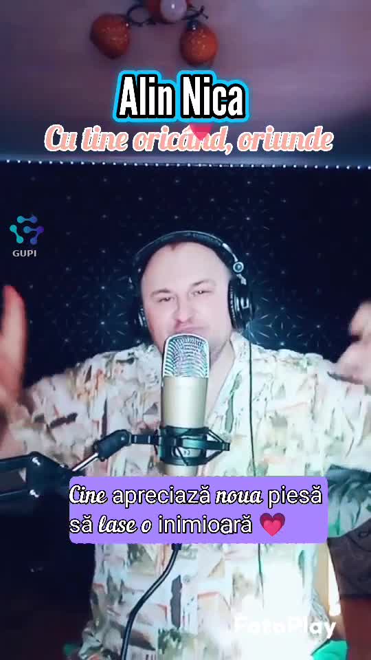 Alin Nica - Cu tine oricând, oriunde 🔥
