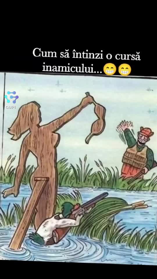 capcană pentru inamic...😁😁😁