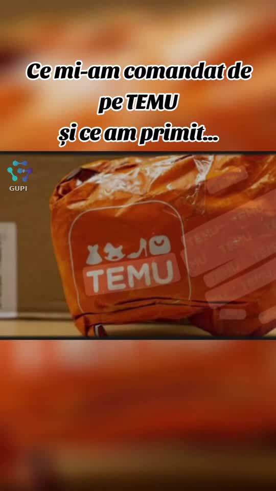 TEMU...ce comand și ce primesc...😂😂😂