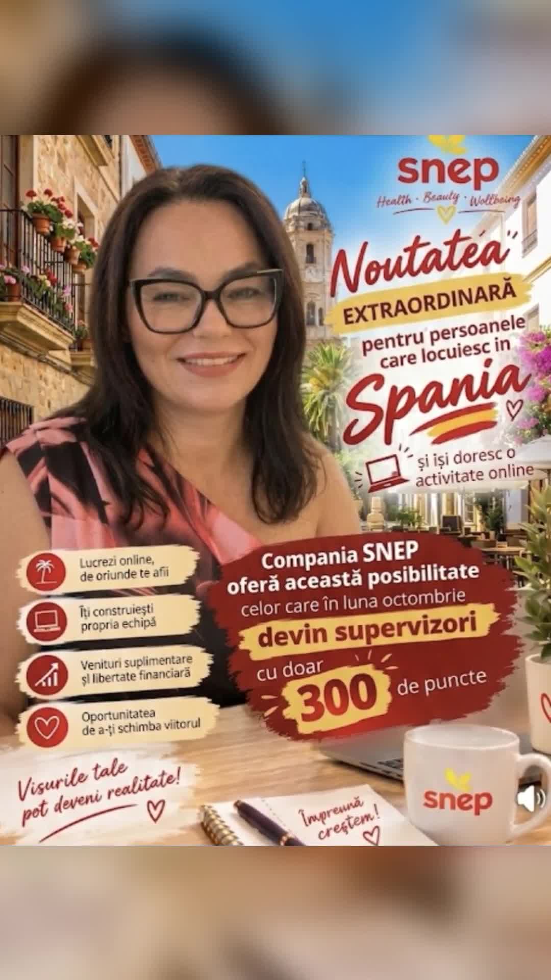 Locuiesti in Spania si vrei sa ai un venit suplimentar? 
Lasa-mi un mesaj "Vreau" si iti dau mai multe informatii in privat 🥰