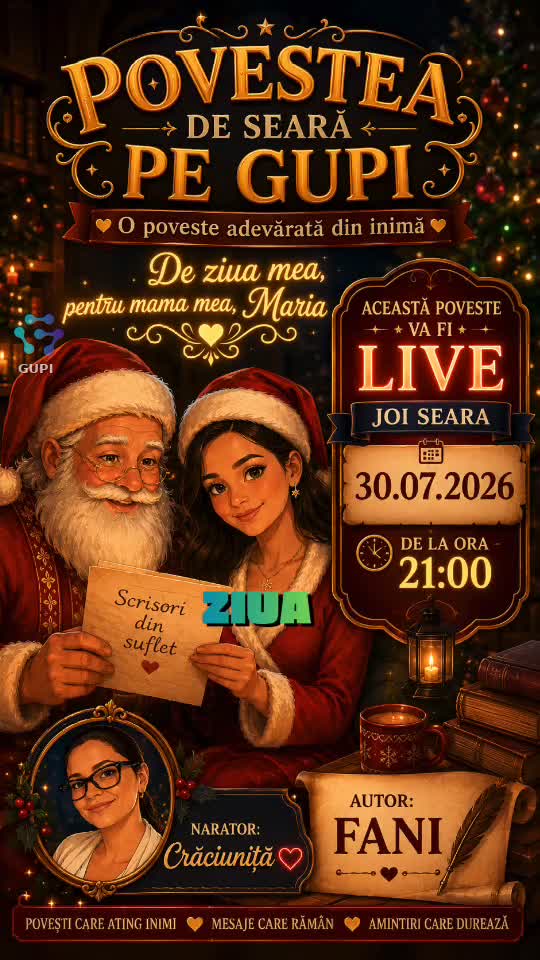 Povestea de seară, o poveste adevărată de la ora 21:00