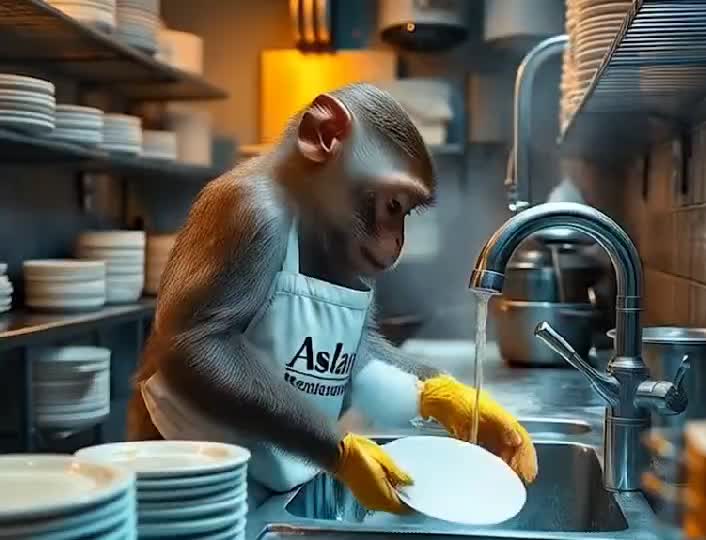 Ce spuneți de această maimuțică ! Cât de umană a devenit ! 🤗🤗🤗♥️♥️♥️