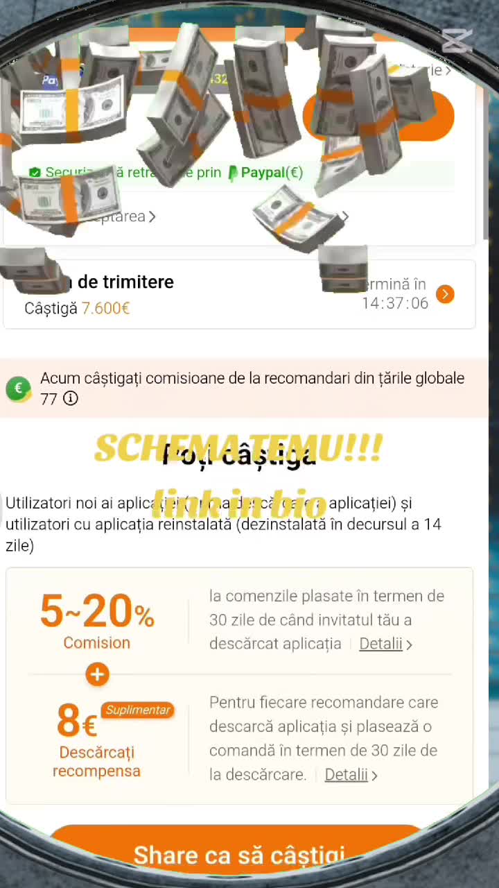 ⭐️ Primește-ți setul de cupoane de 500Lei acum! Click aici 👉 https://temu.to/k/e6wasq7udel sau caută în aplicația Temu acw873805 reducerea de 💰30%! Pri