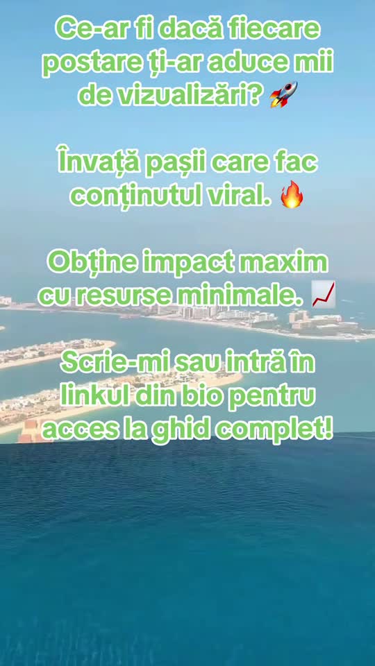 Transformă vizionările în vânzări în 3 pași simpli. Tastează “START” pentru ghid! 💡