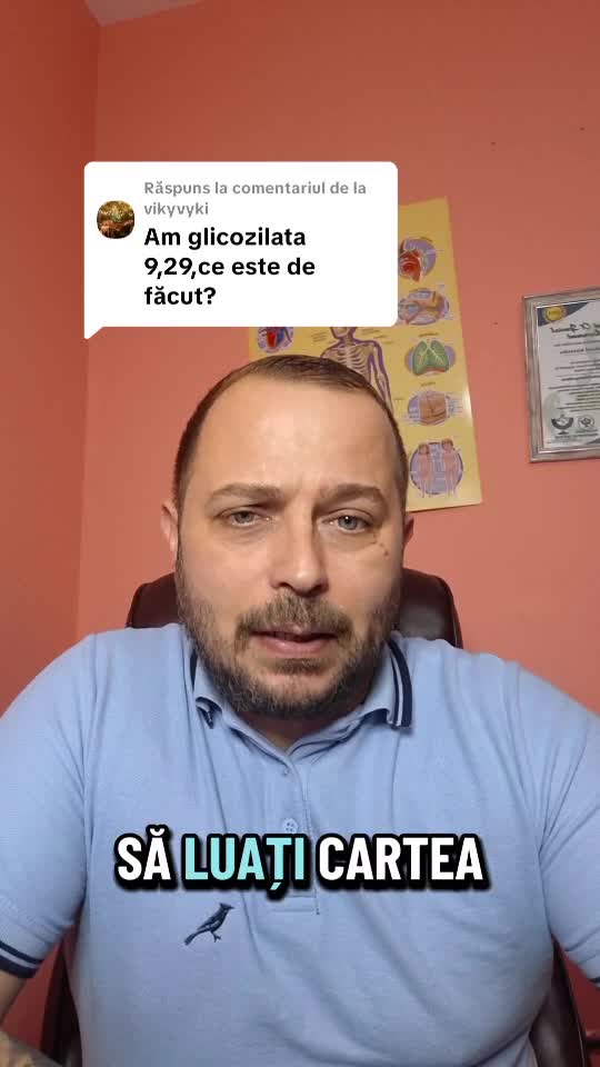 Glicozilata 9,29 daca se menține se vor ivi complicații ale diabetului
