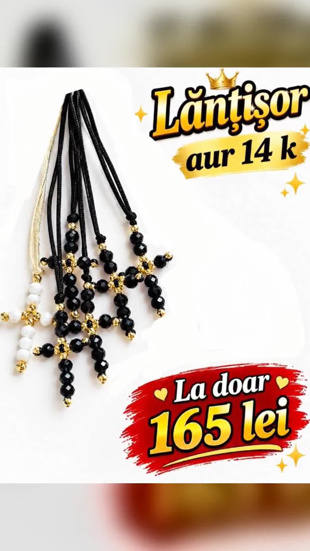 lănțișor aur 14 k 
handmade 
transport prin curier