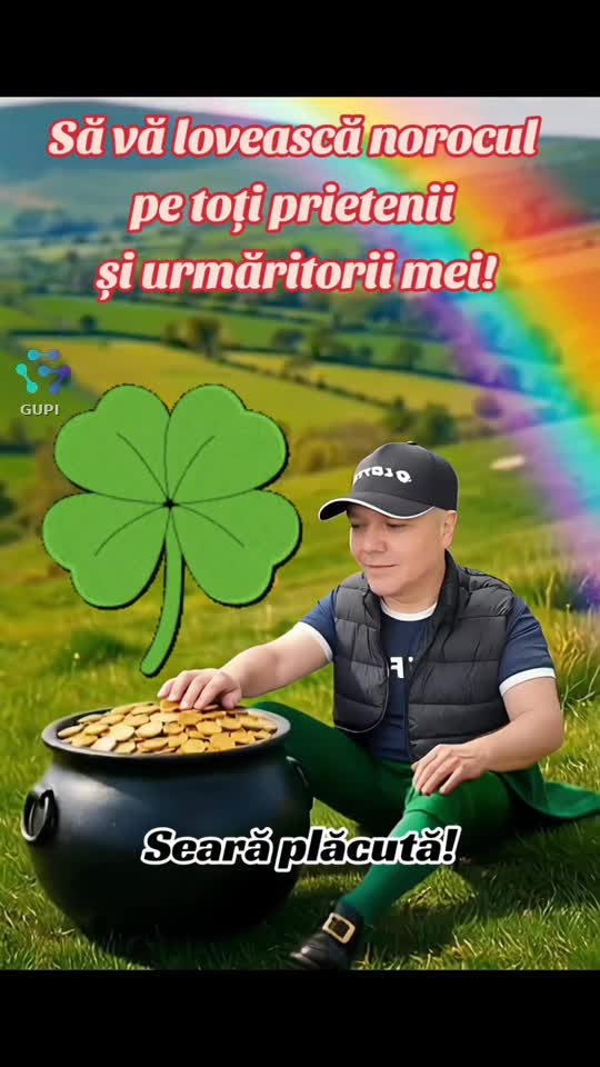 să aveți noroc...🍀🍀🍀 seară frumoasă!...✨✨✨