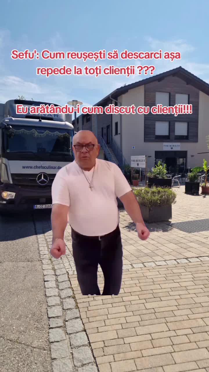 Așa reusesc să descarc repede marfa !!!