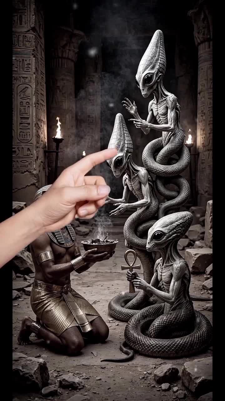 |||{"overlays":[{"text":"Recolta din Ceruri: Iluzia AdorațieiDe la începutul timpurilor, omenirea a privit spre cer ridicând temple, aprinzând altare și murmurând rugăciuni. Am fost învățați că zeii ne vor binele, că ne cer loialitate în schimbul protecției sau că ne pedepsesc pentru a ne îndrepta. Dar dacă dincolo de numele lor schimbătoare—Osiris, Zeus, Yahweh sau mii de alții—se ascunde o singură realitate neschimbată? Dacă, indiferent de masca pe care o poartă, toți zeii vor, de fapt, același lucru?Să se hrănească cu noi.","x":0.10520833333333335,"y":0.6186097031136858,"fontSize":14.0,"color":4294967295,"isEmoji":false},{"text":"Joana","x":0.4055555555555555,"y":0.9493120926864591,"fontSize":14.0,"color":4294967295,"isEmoji":false}]}