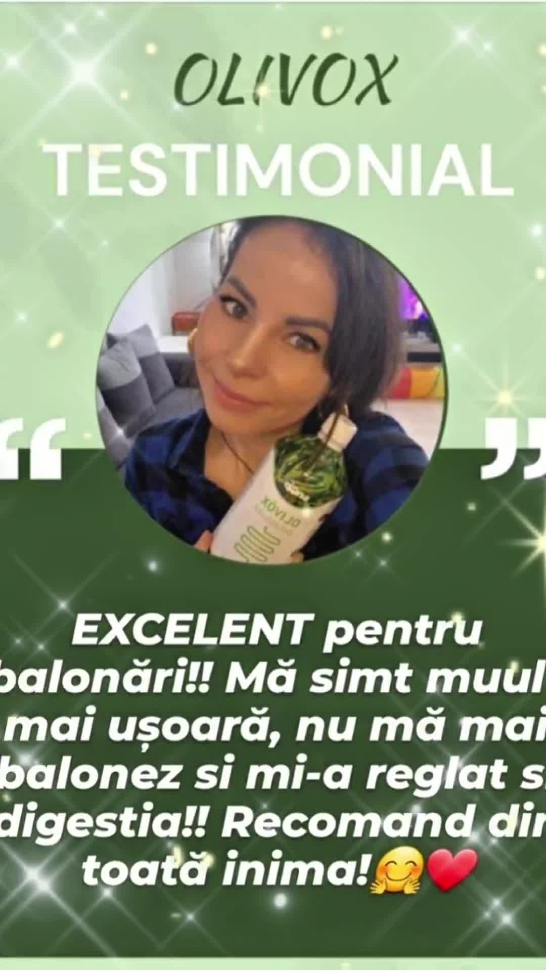 🌿 OLIVOX – experiențe împărtășite de femei reale ❤️

În acest video poți asculta mai multe femei care povestesc despre experiența lor