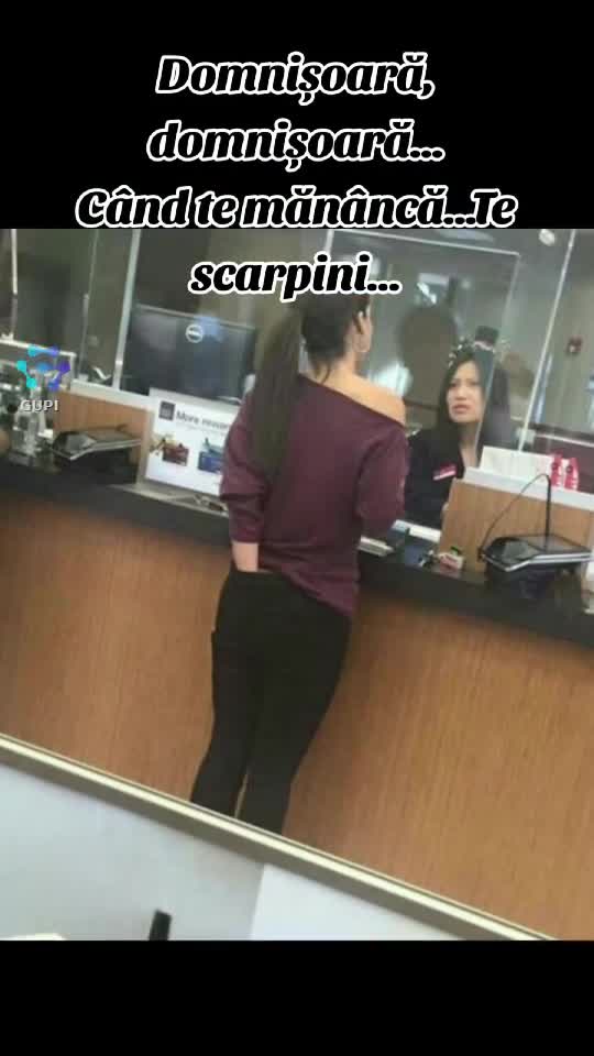 când te mănâncă...te scarpini...😂😂