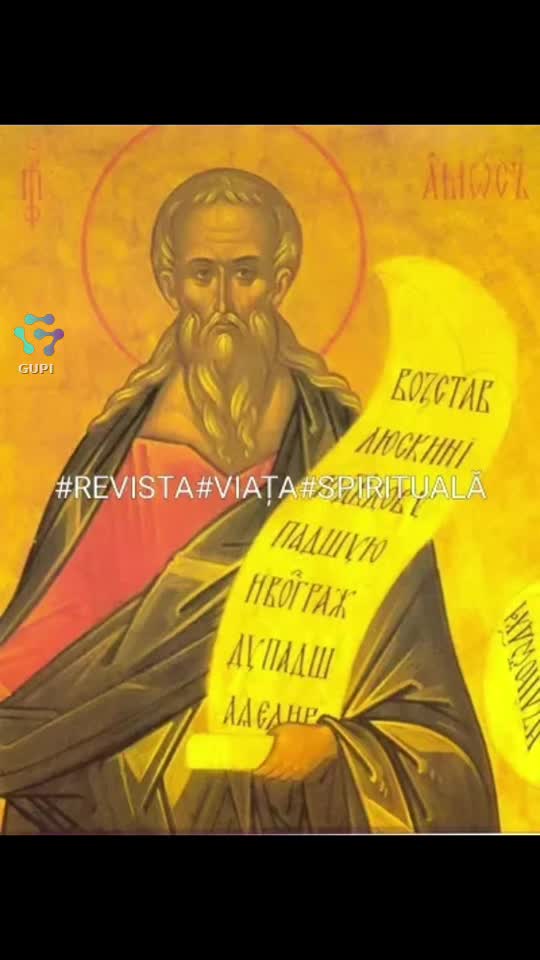Profetul Amos – Vocea Dreptății Împotriva Idolatriei ✨
​Vă invităm să descoperiți în acest clip chipul hagiografic și istoria cutremurătoare a Sfântul