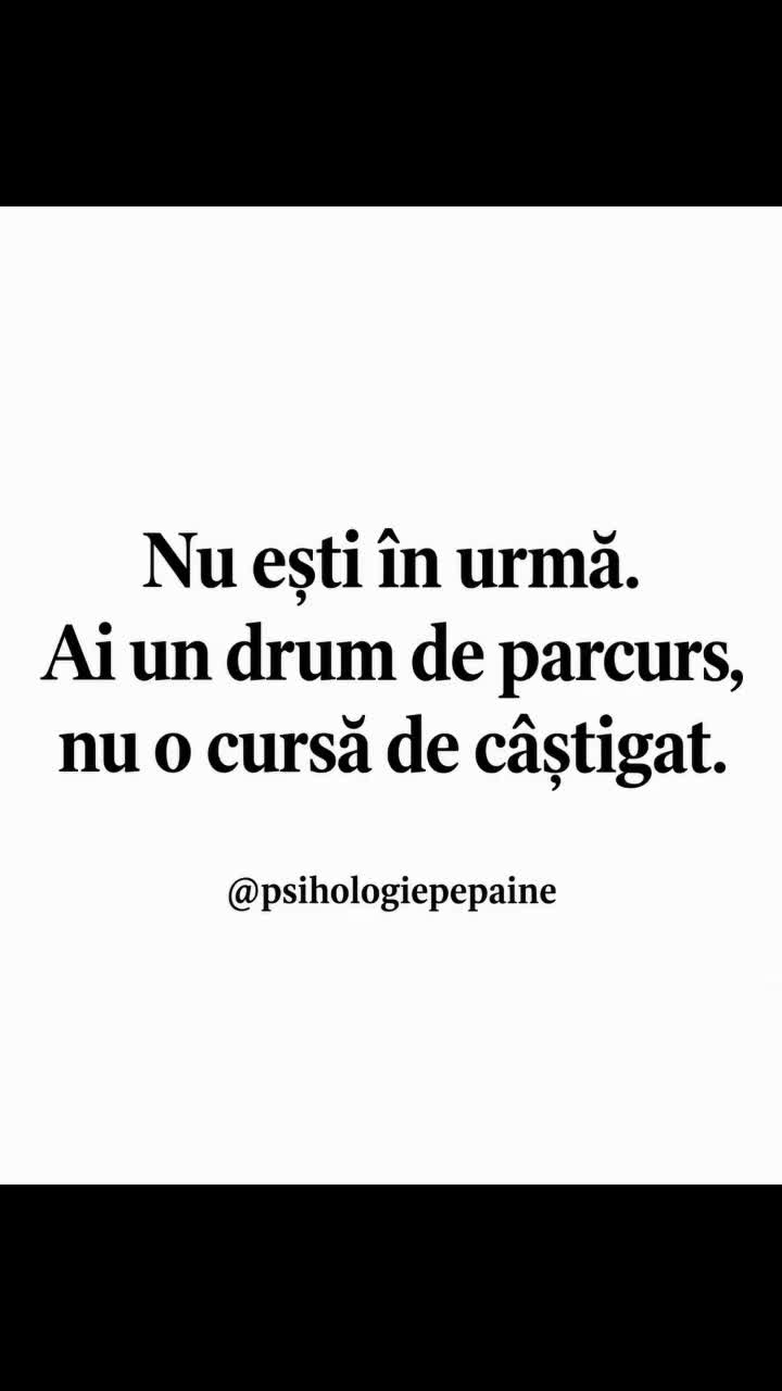 Te compari doar cu versiunea ta 🖤