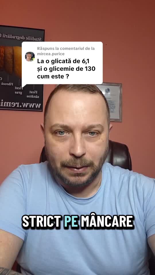 Glicata 6,1 cu glicemia 130