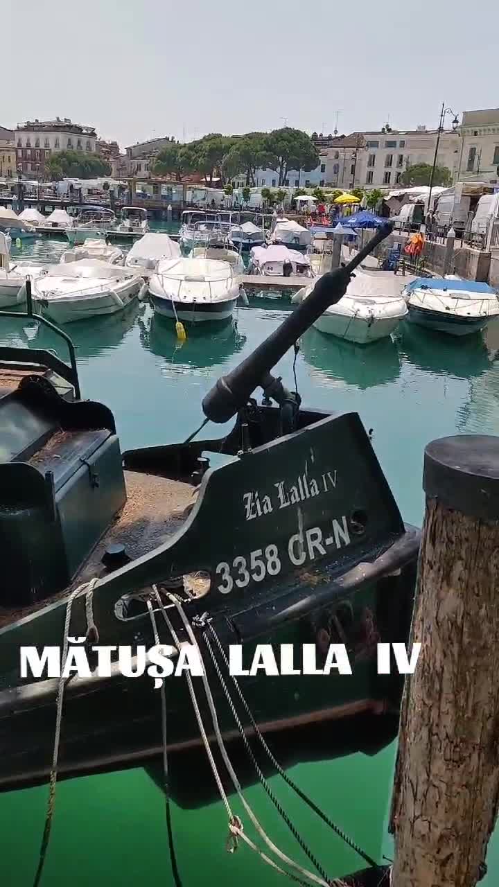 Nava "Mătușa LALA" din Desenzano 🇮🇹  ărci          ții