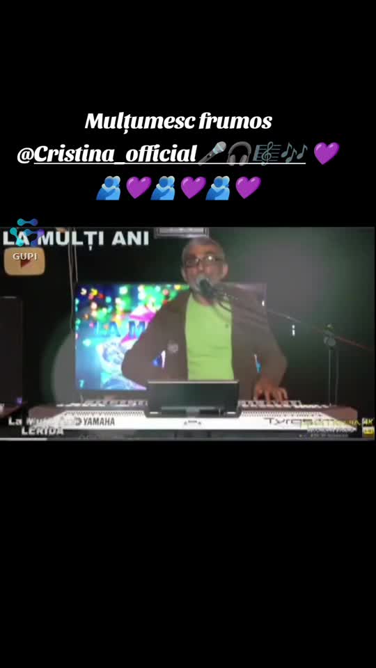 Mulțumesc Cristina 💜
