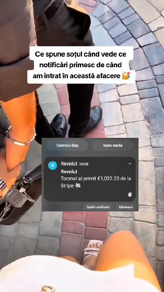 Dacă vrei și tu astfel de notificări, scrie START✅️