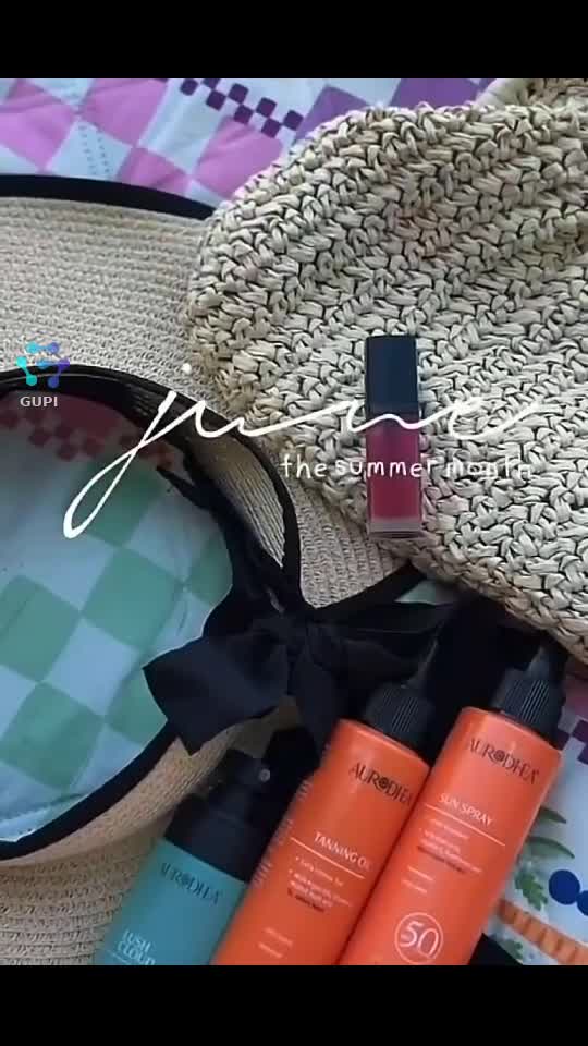 Vara e despre starea de bine! ✨ Pielea mea are nevoie doar de un strop de grijă: protecție solară, hidratare și parfumul preferat în geantă. 💌ms