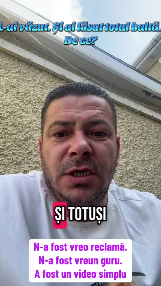 15 minute un video și poate te regăsești