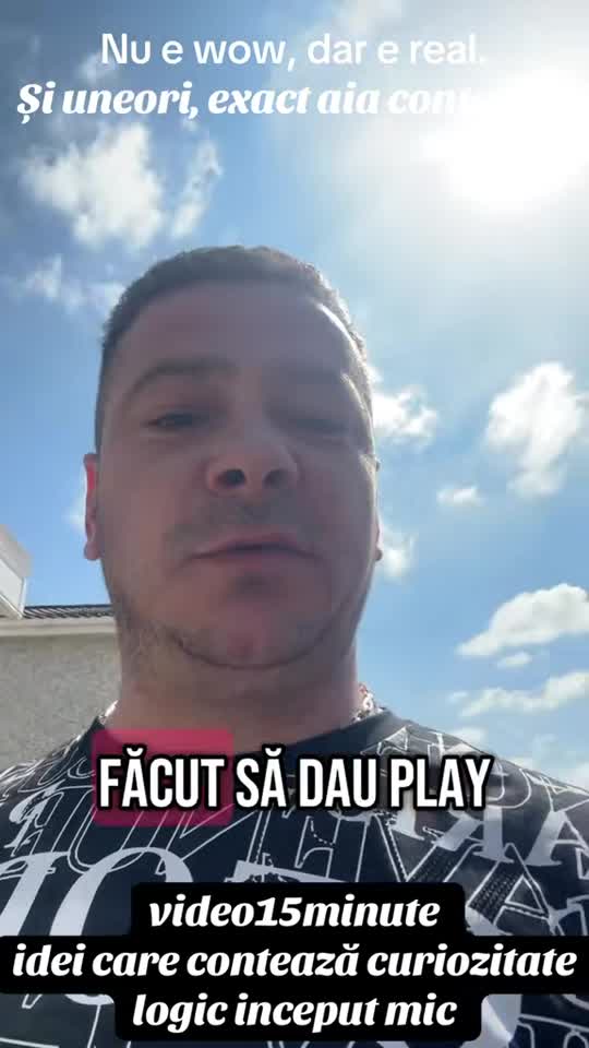 un simplu videoclip de 15 minute poate face diferența