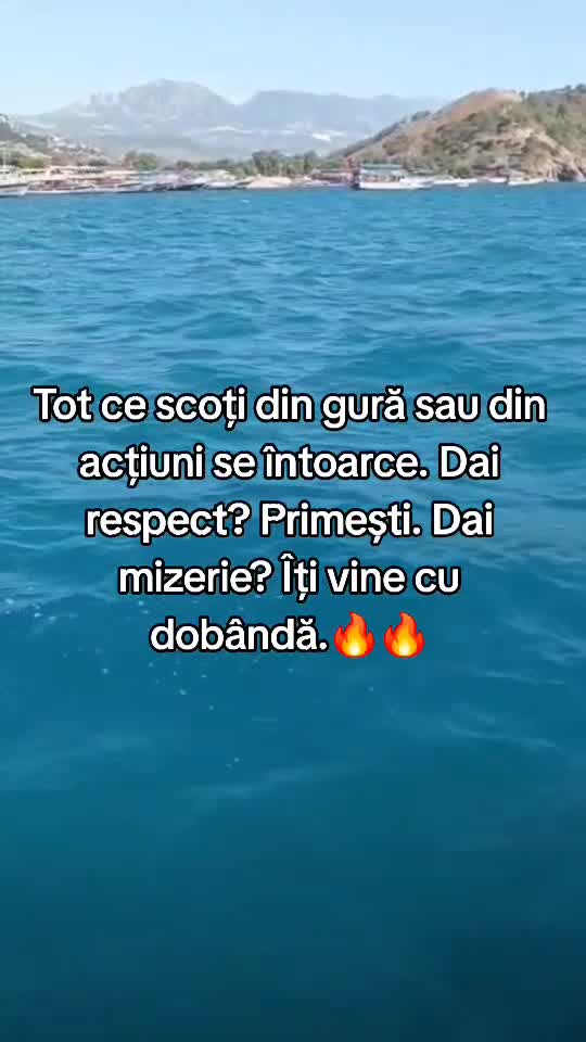 Viața îți dă retur instant!