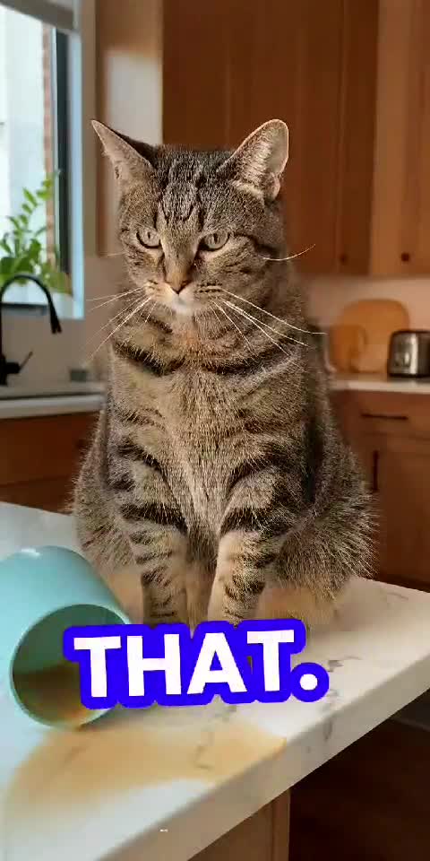 Cat as Your Toxic Roommate 😾📱