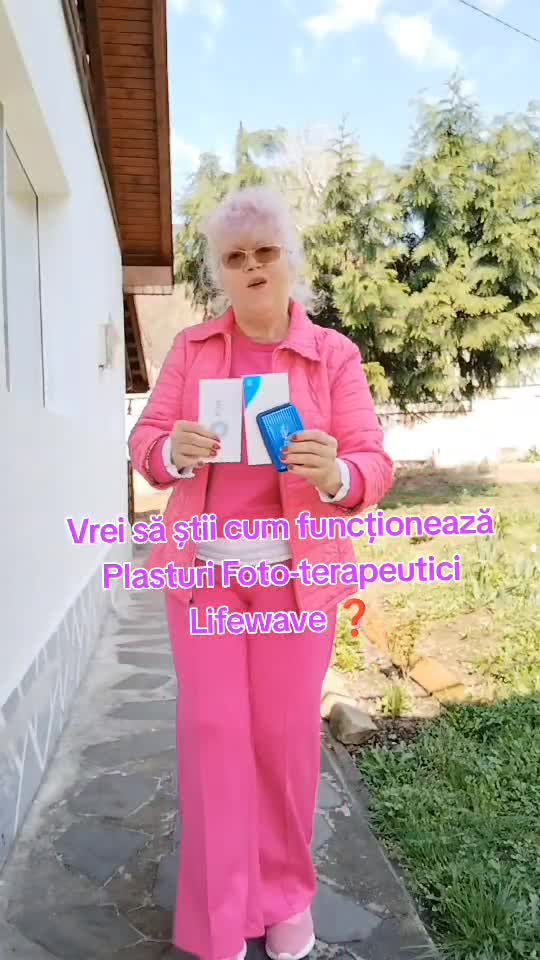 Mi-am recăpătat pofta de viață cu Plasturi Foto-terapeutici Lifewave.
Vrei să afli cum pot funcționa și pentru tine ❓ Scrie-mi ✍️