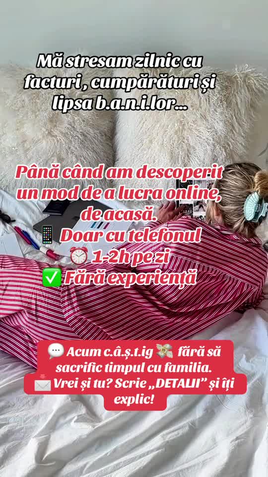 Viața de zi cu zi nu trebuie să însemne stres și lipsuri. Eu am ales altceva.