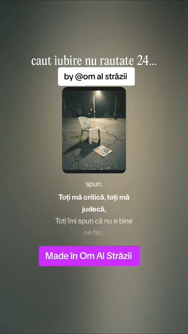 Om Al Străzii 👋😎☝️