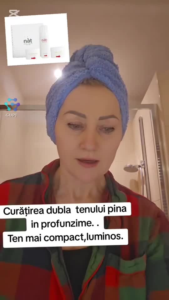 Tratament pentru curățarea dubla a tenului