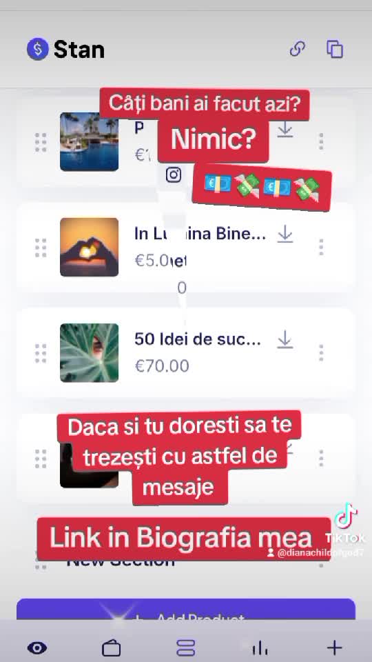 Link in Biografia mea
