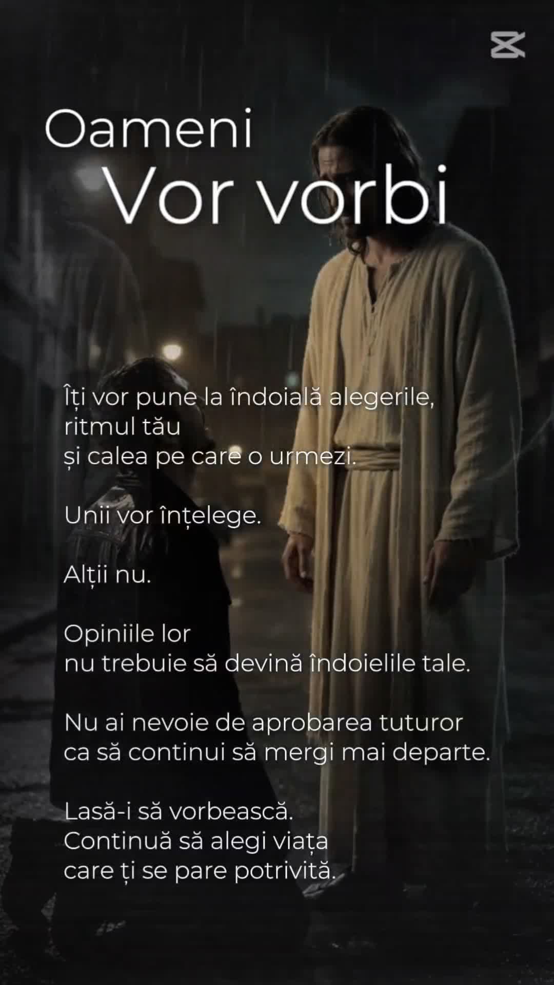 Oamenii vor vorbi