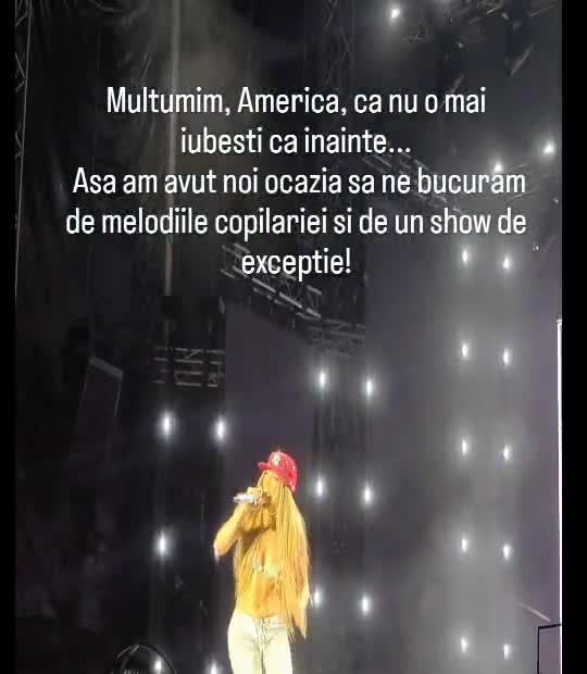 Am primit foarte multe comentarii ca America nu o mai iubeste si de asta a venit in Europa.
Ce sa zic, multumim 🤗