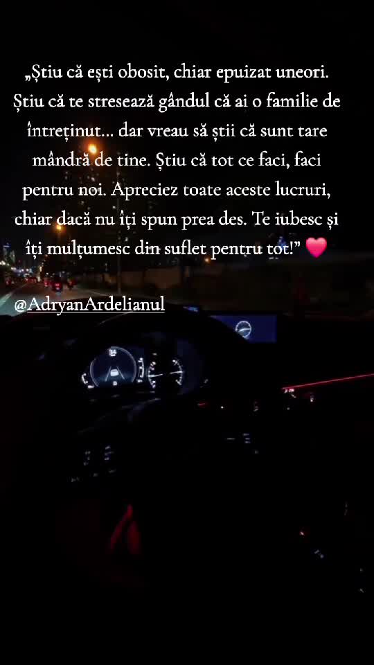 „Pentru omul meu puternic ❤️‍🔥”