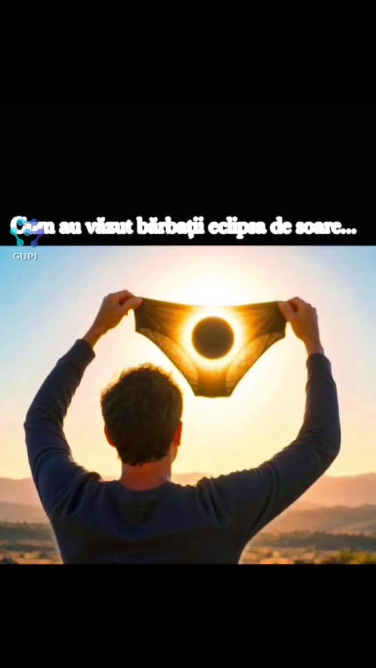 cum s-a văzut eclipsa de soare...😁😁