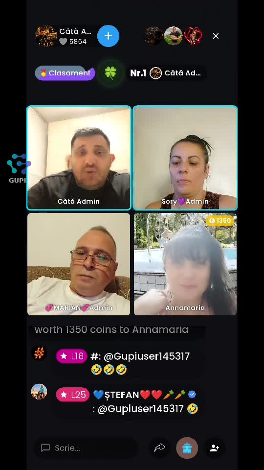 O prietenă, deși nu o cunosc bine, e optimismul în persoană
|||{"overlays":[{"text":"În fiecare vineri numai lă CătăAdmin pe live de la ora 21:30 România","x":0.10092592592592602,"y":0.6544675488342785,"fontSize":26.0,"color":4294967295,"isEmoji":false}]}