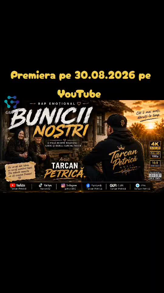 O piesă născută din dor și amintiri, pentru bunicii care au plecat dintre noi, dar au rămas pentru totdeauna în inimile noastre. 🥹