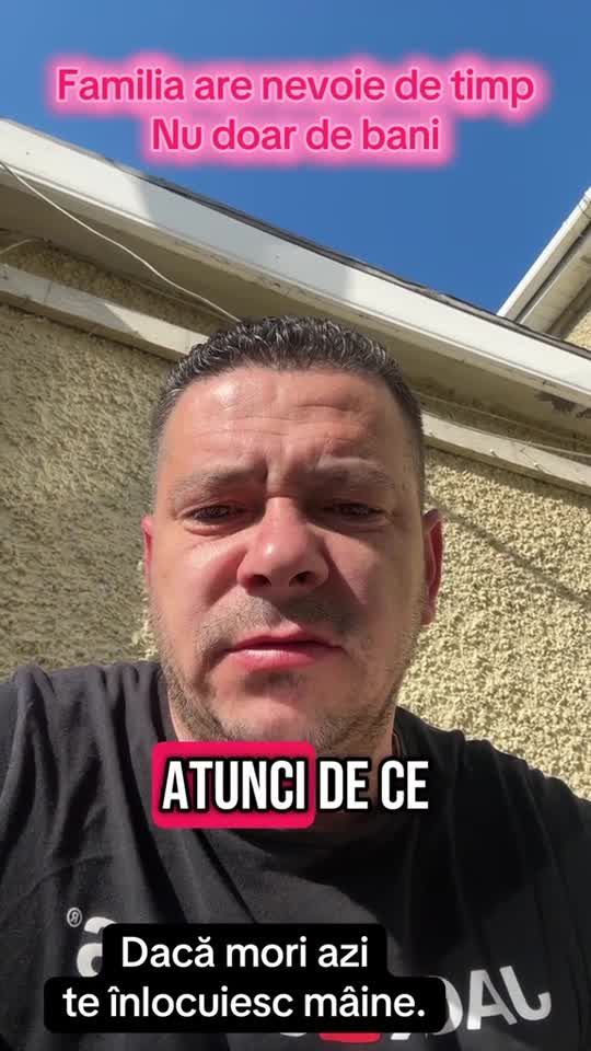 timpul cu familia e mai important