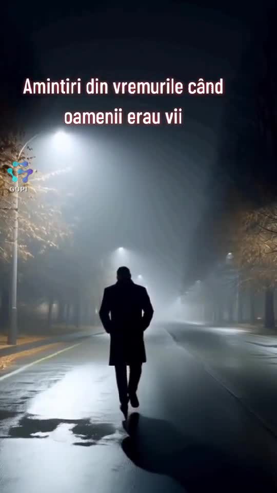 Pe vremea când oamenii erau vii.